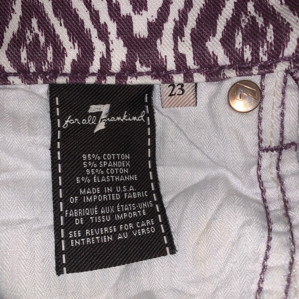 7 for All Mankind “the cropped skinny” jean - Picture 3 of 8